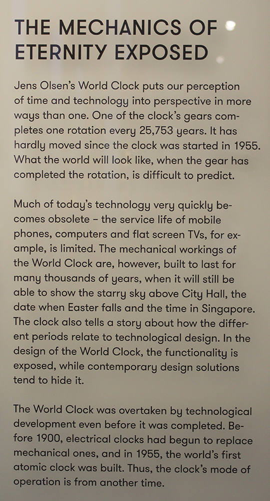 Jens Olsen's World Clock